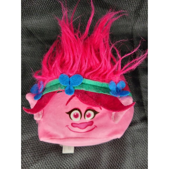 Other - Dreamworks Troll Pink Poppy Soft Plush Squared Cubd Movie Toy Stuffed Squishy 4"